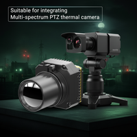 Panduan kamera pencitraan termal 640 50FPS 9MM, bagian UAV FPV sensitivitas 30mk untuk pencarian luar ruangan