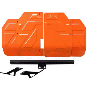 OEM Micro Tiller Machine Guardabarros rojo Cubierta de metal Cultivador Accesorios Mini Tractor Maquinaria agrícola Repuestos Material de acero - Product Image 3