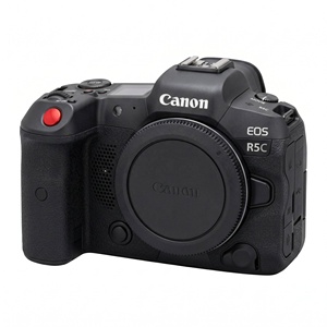 Appareil photo hybride cinéma <span class=keywords><strong>Canon</strong></span> <span class=keywords><strong>EOS</strong></span> <span class=keywords><strong>R5C</strong></span> d'occasion, 45MP, vidéo RAW 8K 60p, version globale multilingue, sans surchauffe, pack professionnel - Product Image 1