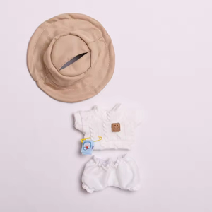 Set di Vestiti per Bambola da 17cm - Maglietta Lavorata a Maglia e Pantaloncini per Bambole, Maglione - Product Image 3