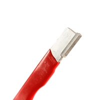 Outil d'affûtage manuel en plastique et acier pour jardin, OEM en gros, mini affûteur portable pour lames, idéal pour fleuristes, bonsaïs et vergers