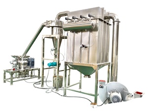 Molino Pulverizador Automático WLM para Triturar Algas, Frutas Secas, Vegetales y Hojas con Clasificador de Aire - Product Image 1