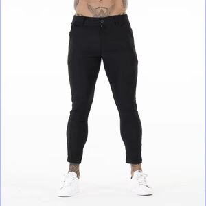 กางเกงผู้ชายทรงสกินนี่ลำลองแฟชั่นสีพื้น กางเกงชิโน่ผู้ชาย รับผลิตตามแบบ (OEM) พร้อมสกรีนโลโก้จากโรงงาน - Product Image 2