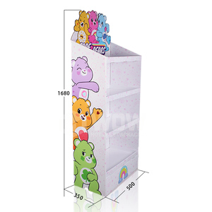 Support d'affichage en carton ondulé pliable et recyclable personnalisé pour <span class=keywords><strong>magasin</strong></span> <span class=keywords><strong>de</strong></span> <span class=keywords><strong>jouets</strong></span> - Product Image 2