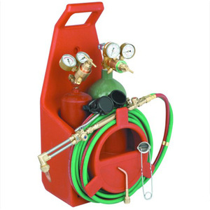 Kit de herramientas de soldadura con soplete de oxígeno-acetileno, kit de herramientas de soldadura de cobre, kit de máquina de soldadura portátil de oxígeno-acetileno - Product Image 4