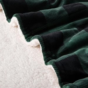 Coperta Personalizzata Reversibile in Poliestere, Morbidissima, Economica, all'Ingrosso, in Peluche Sherpa e Flanella, per Letto e Divano, Invernale - Product Image 3