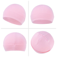 Sombrero Unisex para bebé recién nacido, lana de colores teñida, algodón, corte para bebé, decoración cálida para invierno