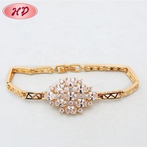 กำไลข้อมือผู้หญิงดีไซน์ล่าสุดประดับด้วยคิวบิกเซอร์โคเนียหลากสีสัน - Product Image 6