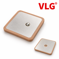 Antenne céramique passive GPS L1 RHCP 1575.42±3MHz 50 Ohm VSWR ≤2.0 25mm Type à souder Antenne patch GNSS pour navigation