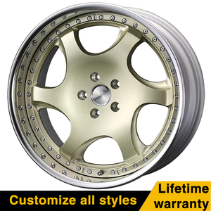 Weds kranze bazreia <span class=keywords><strong>pmd</strong></span> 2 mảnh sang trọng VIP rèn nhôm bánh xe sâu bước môi thiết kế tùy chỉnh phù hợp với cao cấp Sedan Coupe - Product Image 2