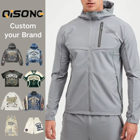 Prix d'usine, service OEM, vêtements d'entraînement et de jogging, ensemble de fitness pour hommes, veste de course pour hommes, ensemble personnalisé imperméable, vente chaude