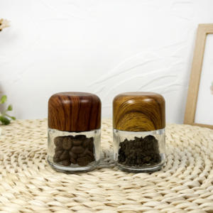 Three Compartment Glass <b>Jars</b> 5ml 7ml 9ml <b>Airtight</b> Sealable with CR Lids - Product Image 1