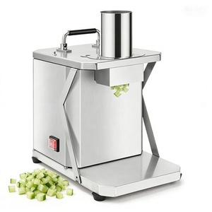 Machine à découper les légumes électrique avec protection contre les fuites, en acier inoxydable, pour usage commercial et domestique - Product Image 1