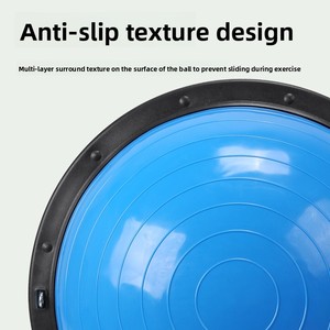 Pour <span class=keywords><strong>Bosu</strong></span> Half Ball pour la maison ou le studio Fitness <span class=keywords><strong>équilibre</strong></span> et force de base améliorés avec vitesse de vague améliorée pour le yoga et le pilates - Product Image 4