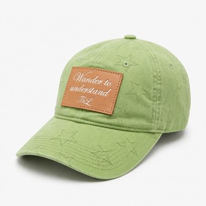 Casquette de baseball en toile 100 % coton, imperméable, réglable, 6 panneaux, avec patch en cuir personnalisé avec logo de la marque T&L, de luxe - Product Image 1