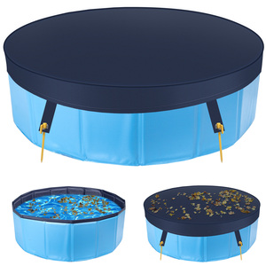 Nobleza copertura per piscina pieghevole copertura vasca da bagno cane in PVC impermeabile copre comodamente piscine e vasche da bagno - Product Image 6