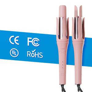 Rizador de Pelo Automático de 32 mm para Uso Diario, Protección de Iones Negativos, Rizador Giratorio Automático para Rizos Rápidos, Fáciles y Naturales - Product Image 1