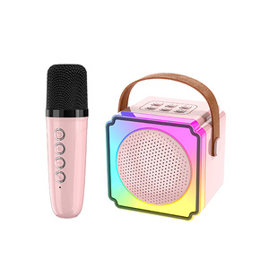 Nuevo Altavoz KTV P8 con Micrófono, Mini Altavoz Portátil, Micrófono Inalámbrico, Efecto de Voz Mágico, Micrófono Dual para Duetos, Uso en Interiores y Exteriores - Product Image 2