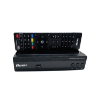 Convertisseur DVB-T2 décodeur de télévision numérique terrestre avec décodeur youtube Tiktok DVBT2 en stock usine Hengli