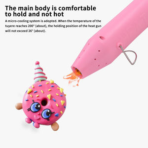 <span class=keywords><strong>Pistola</strong></span> de Aire Caliente de Alta Precisión MOFA para Secar Pintura, Película Termocontraíble, <span class=keywords><strong>Pistola</strong></span> de Calor Eléctrica con Cable de 300 W - Product Image 3