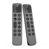 Télécommande universelle en alliage d'aluminium à code fixe pour projecteur, audio et TV avec commande vocale BLE pour lit et matelas intelligents