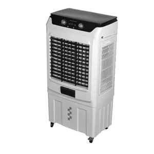 55L Industrial Evaporative Air Conditioner Aircooler Water Air Cooler With Floor Standing
