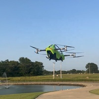 YIVTOL S ZERO, véhicule aérien à une place, positionnement GPS, 50-55 minutes d'autonomie, charge utile nette de 120 kg, voiture volante en fibre de carbone pliable, 4K, nouveau