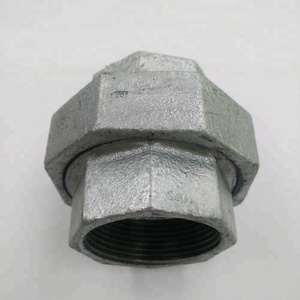 Raccord de tuyau en fonte malléable de marque M 340 Union BS NPT DIN GALV. with NPT Threads jioning pipe lines of steam gas oil air - Product Image 3