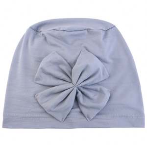 ผ้าโพกศีรษะแฟชั่นดีไซน์โบว์ผูกผมอเนกประสงค์สำหรับสุภาพสตรี ผ้าคลุมผมยืดหยุ่นสำหรับดูแลเส้นผม ผลิตจากโพลีเอสเตอร์และสแปนเด็กซ์ เหมาะสำหรับกิจกรรมกลางแจ้ง - Product Image 5