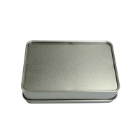 Boîte en étain imprimée avec LOGO personnalisé avec fenêtre pour cadeau bonbons chocolat menthe jouet portefeuille cosmétique câble USB emballage