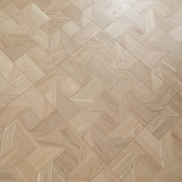 Parquet multicouche en chêne naturel à prix compétitif, parquet artistique pour projets de construction haut de gamme