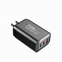 Multi-Port USB-A/USB-C 12W Schnell-Ladeadapter für Mobiltelefone (US/EU/UK) für iPhone Samsung