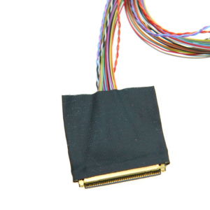 Câble coaxial micro haute vitesse 40 broches 20455 vers FPC pour écran tactile de contrôle industriel et écran intégré d'ordinateur portable - Product Image 3
