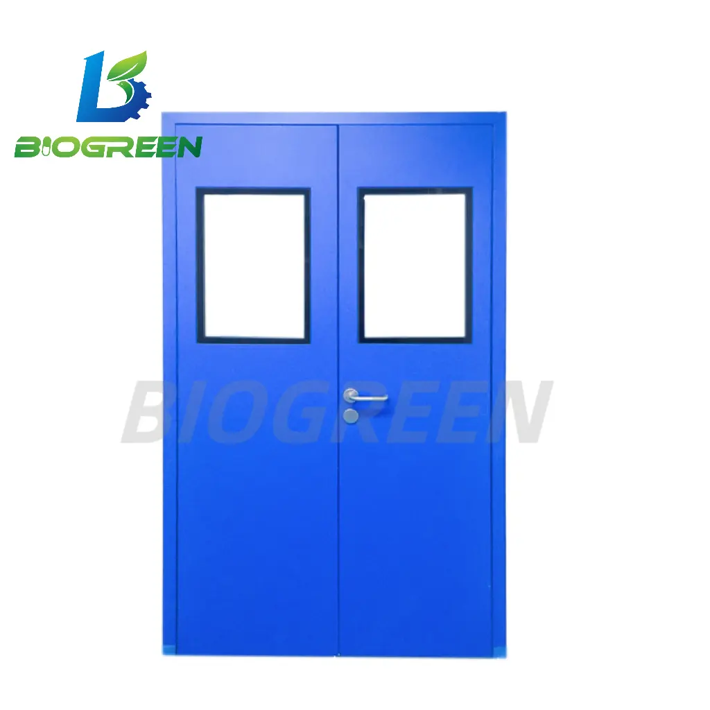 Purification door coated steel material for clean room
