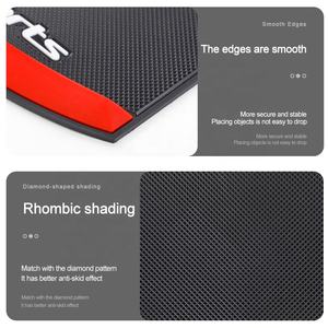 แผงหน้าปัดรถยนต์ PVC กันลื่นยึดโทรศัพท์มือถือแบบเหนียวกันลื่นชุดอุปกรณ์ภายในรถโลโก้ออกแบบได้ตามต้องการ - Product Image 5