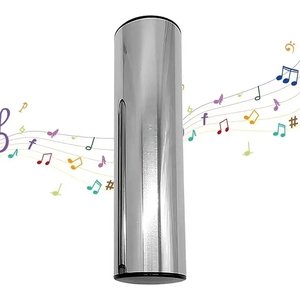 Tubo de acero inoxidable al por mayor para hacer sonido, sonajero cilíndrico portátil, juguete de percusión para el aula de música - Product Image 5