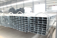 Tubos Cuadrados de Acero Galvanizado Laminado en Caliente Sin Aleación RELIANCE, Tuberías Rectangulares para Estructuras, Estándar ASTM 20X20MM-150X150MM para