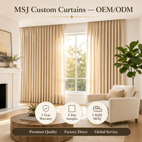 Fournisseur de rideaux d'hôtel sur mesure, vente en gros de rideaux occultants thermiques pour salon, rideaux pour la maison, fourniture pour entrepreneurs en projets
