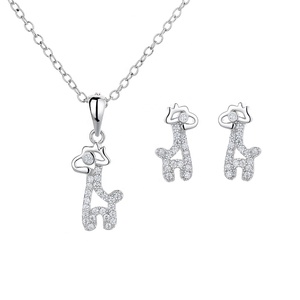 2025 nuevo diseño 925 collar de <span class=keywords><strong>jirafa</strong></span> - Product Image 1