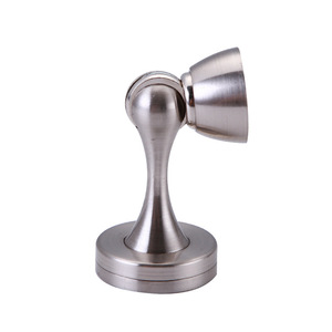 Butée de porte en alliage de zinc à fixation au sol, design moderne et durable pour chambre à coucher - Product Image 5