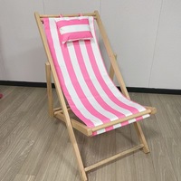 Chaise longue pliante Oxford imprimée sur mesure chaise longue portable en acier inoxydable pour bain de soleil au bord de la piscine utilisation extérieure solide