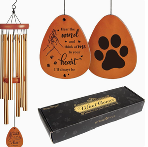 26-inch Handcrafted Aluminum Wall-Mounted <b>Wind</b> <b>Chime</b>—Furniture and Garden Decor, Perfect for Gifts and Souvenirs - Product Image 1