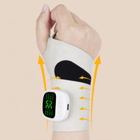 Masseur électrique sans fil rechargeable à télécommande, enveloppant pour les mains, 29 niveaux de force, 8 modes, température constante