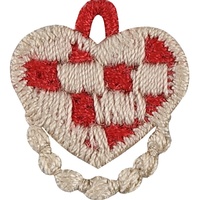 Patch brodé en forme de cœur d'ours, fraise et cerise, fabriqué en Chine, pour pantalons, accessoires pour cheveux, chaussures, chaussettes, chapeaux, écharpes, vêtements