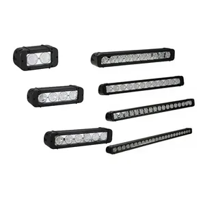 Yeni tasarım tek sıra 30 inç 12 v-24 v led uyarı ışığı çubuğu su geçirmez LED ışık çubuğu oto araba led kafa ışık