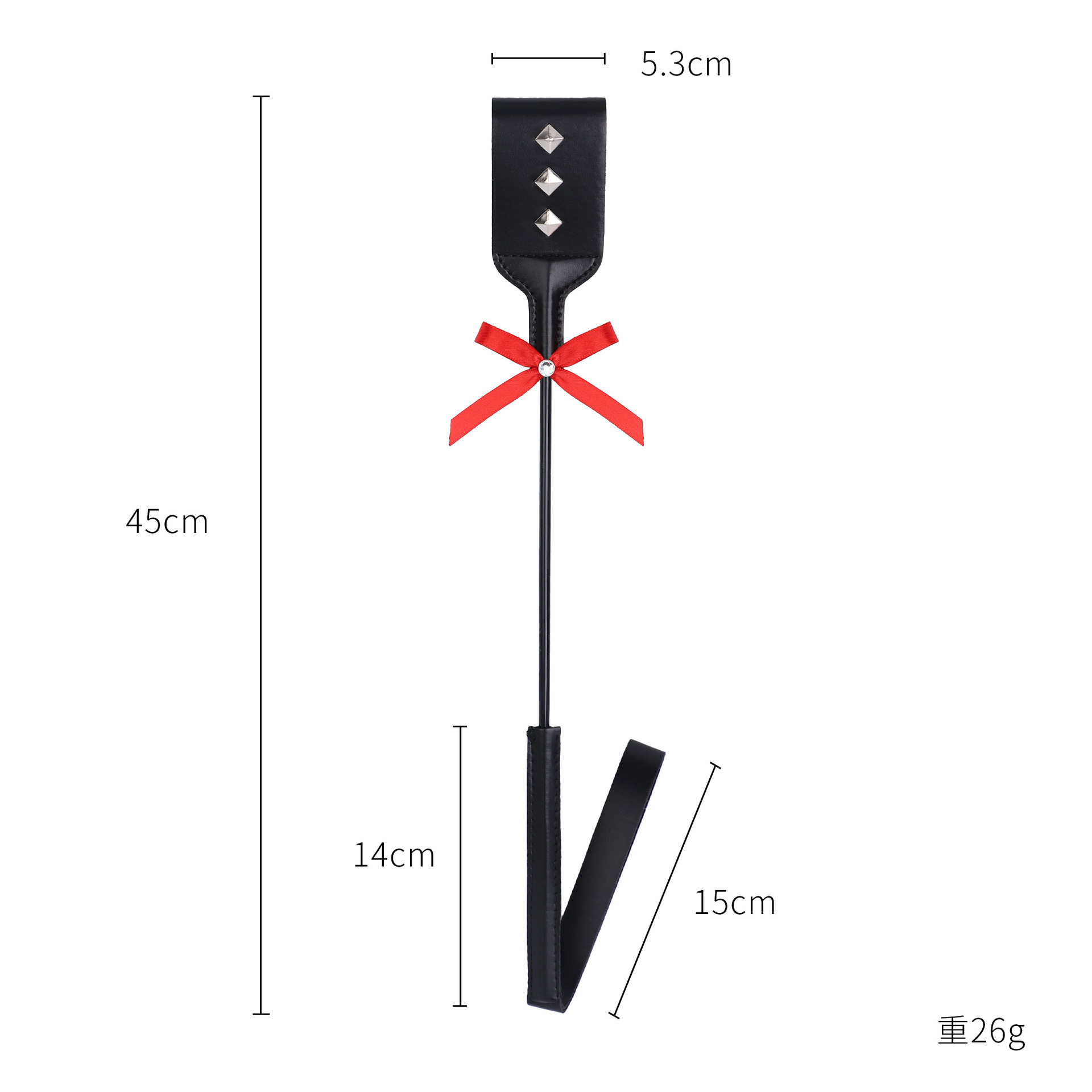 Three-pin bowknot clip