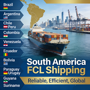 Servicio de Transporte Marítimo de Contenedores Completos (FCL) de China a Sudamérica, 20GP, 40GP, 40HQ, Agente de Carga Profesional con Entrega Rápida DDP Puerta a Puerta - Product Image 2