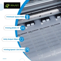 Station DTF Encre de nettoyage automatique alarmant Epson F1080 Imprimante DTF à jet d'encre textile 33cm Prestige R1 A3 pour les utilisateurs de niveau d'entrée DTF