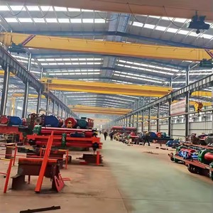 Cần trục dầm đơn trên cao 20m nâng chiều cao điều kiện mới cho xưởng kho sử dụng-Xây Dựng động cơ bánh răng - Product Image 6