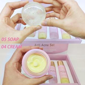 El mejor conjunto de cuidado de la piel antiacné Facial, eliminación de espinillas, fuerte y eficaz, conjunto de blanqueamiento Facial antiacné, suero antiacné, crema facial - Product Image 6